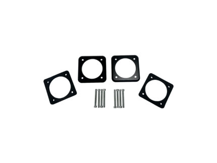 Total Racing Products Billet Aluminum Throttle Body Isolator Set - R35 GTR