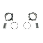 Total Racing Products Billet Aluminum Bosch 74mm Throttle Body Adapter Set for 3″ Vibrant HD Vanjen - R35 GTR/Universal