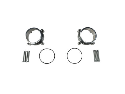 Total Racing Products Billet Aluminum Bosch 74mm Throttle Body Adapter Set for 3″ Vibrant HD Vanjen - R35 GTR/Universal