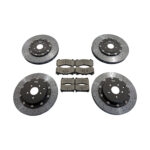 Total Racing Products Carbon Ceramic Brake Package (CCM Rotors + Pads) - R35 GTR